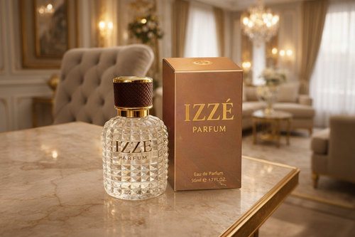 IZZÉ PARFUM Bottle and Box Together